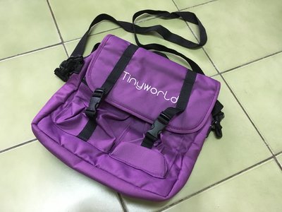 [庫存品] Tinyworld 雙人推車的配件 背包 紫色