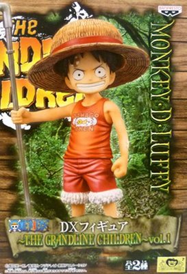 日本正版 景品 海賊王 航海王 DXF THE GRANDLINE CHILDREN Vol.1 魯夫 公仔 日本代購