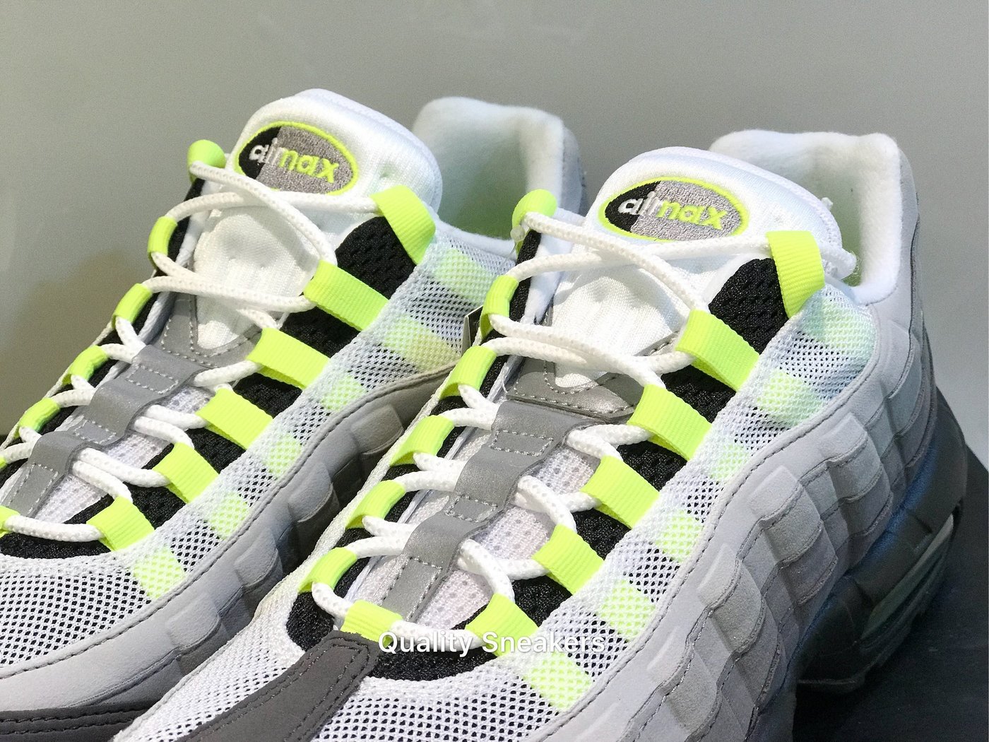 現貨- 2018 Nike Air Max 95 OG Neon 全氣墊螢光綠木村拓哉554970-071