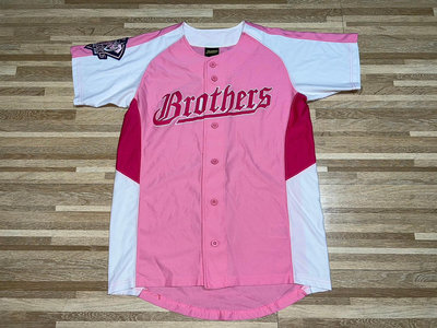 中信兄弟象 電繡粉色棒球衣  S號 信用卡滿額禮限定球衣 稀有款式
