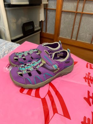 「 二手鞋 」 MERRELL 休閒鞋 US1M（紫）45