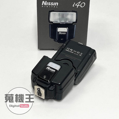 【蒐機王】Nissin i40 閃光燈 For Canon 90%新 黑色【歡迎舊3C折抵】C8403-7