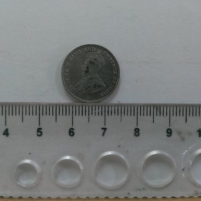 N23--1927年馬來西亞--10元-銀幣