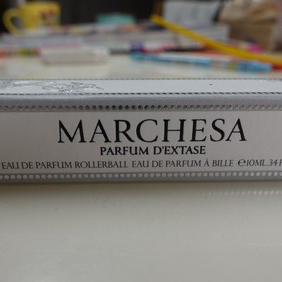 全新英國婚紗名牌Marchesa女性香水筆Parfum d'Extase rollerball 10ml