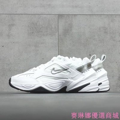 [賽琳娜優選商城} Nike M2K Tekno 女生 全白 老爹鞋 BQ3378-100