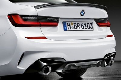 【樂駒】BMW G20 G21 M Performance 原廠碳纖維 Carbon 後下擾流 改裝 套件 後下巴