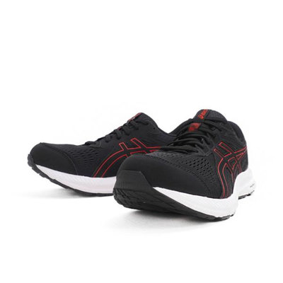 亞瑟士 ASICS GEL-CONTEND 8 男慢跑鞋 跑步鞋 運動鞋 4E 超寬楦 1011B679-002 黑紅白