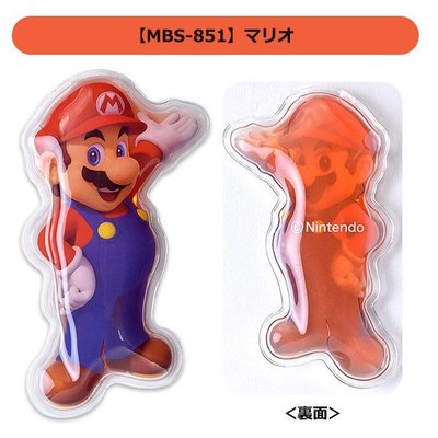 日本正版任天堂wii 超級馬力歐Super Mario涼感散熱 cool gel保冰墊*保冷劑*隨身消暑攜帶款