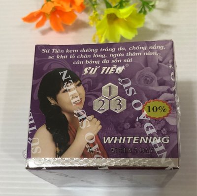 越南 美白滋潤護膚面霜 kem su tien Tim 10%。10g*1盒。現貨。
