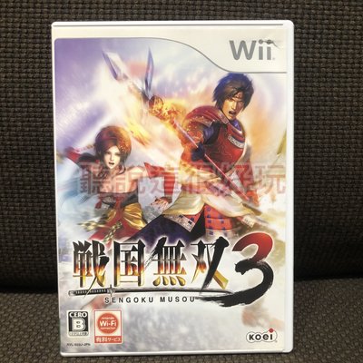 Wii 戰國無雙3 戰國無雙 3 戰國無双 3 戰國無双3 日版 正版 遊戲 4 V134