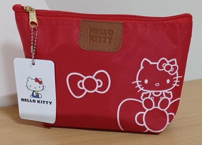 全新現貨正版三麗鷗2款 Hello Kitty KT小物收納袋旅行收納包 萬用包筆袋鉛筆盒 凱蒂貓 化妝包 禮物