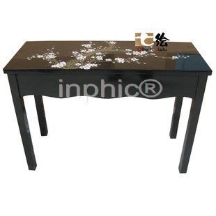 INPHIC-新古典漆器手繪梅花 小條案 玄關台 邊櫃 供桌