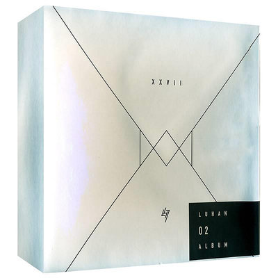 官方正品 鹿晗新專輯 xxvii CD+DVD+雨衣+寫真集 實體專輯周邊-樂樂