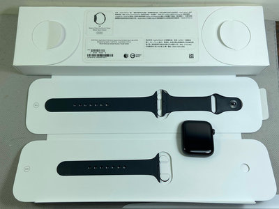 Apple Watch SE (GPS版) 44mm A2352蘋果手錶 黑色 大顆