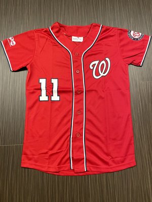 [全新正品] MLB 美國職棒大聯盟 華盛頓國民隊 Ryan Zimmerman 球衣 Majestic 青年版 XL