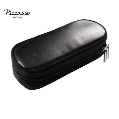 【愛來客】韓國PICCASSO授權經銷商 PICCASSO bigtoc黑色經典款刷包 化妝包 收納包
