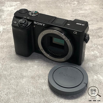 『澄橘』SONY A6000 Body 機身 二手 快門39xxx 黑《歡迎折抵 相機租借》A72049