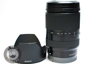 【高雄青蘋果3C】Sony E 18-200mm F3.5-6.3 OSS LE SEL18200LE 二手鏡頭 #89332
