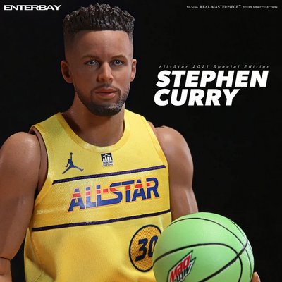 BEETLE ENTERBAY 1/6 STEPHEN CURRY 全明星賽 史蒂芬·柯瑞 柯瑞 勇士隊 NBA 公仔