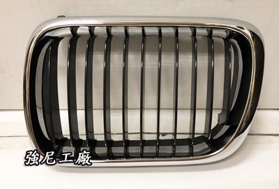 ☆☆☆強尼工廠☆☆☆全新寶馬 BMW E36 97-98年 原廠型水箱罩 鼻頭 電鍍外框 黑水柵