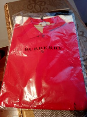 Burberry 刺繡戰馬polo衫