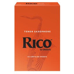 全新 Rico (橘盒) 次中音薩克斯風竹片 TENOR竹片 / 簧片 2 號  2 1/2號(公司貨)