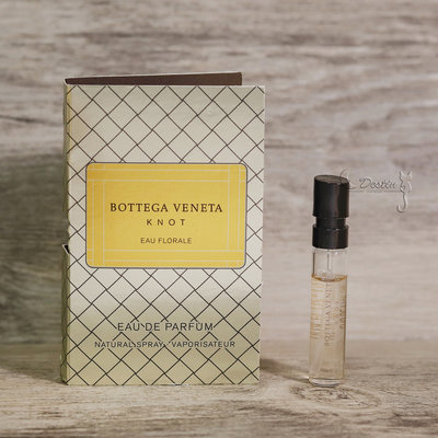 Bottega Veneta BV 寶緹嘉 Knot 結 花香 女性淡香精 1.2ml 可噴式 試管香水 全新
