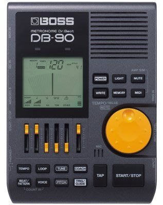 【六絃樂器】全新公司貨 Boss DB-90 多功能專業電子節拍器 / Dr.Beat 鼓手的最愛