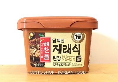 LENTO SHOP - 韓國 CJ 韓式味噌醬 大醬 味増醬 재래식된장 Doenjang Miso 500克