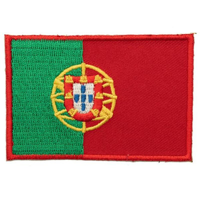 【A-ONE】葡萄牙 熨斗肩章 熱燙布標貼紙 布藝裝飾貼 熱燙徽章 布標貼紙 布貼 熱燙補丁 徽章