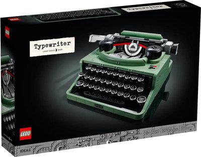【樂GO】樂高 LEGO 21327 打字機 IDEAS 系列 樂高打字機 玩具 收藏 禮物 復古 文青 樂高正版全新