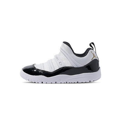 Nike Jordan 11 Retro 中童 黑白色 休閒 經典 AJ11 休閒鞋 BQ7101-170
