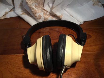 早期  日本  ＯＮＫＹＯ初期型ヘッドホンＨ－０３Ａ 古董耳罩式耳機  稀少品  只有收藏一個
