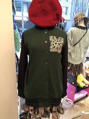 ☆Joan☆日本帶回♥迪士尼刺繡米奇micky超保暖刷毛棒球外套 黑色.綠色 棒球外套現貨～
