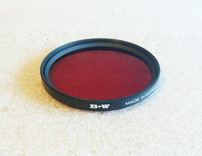 【悠悠山河】近新品 絕版 黑白風景攝影必備 早期德製精品 B+W 62E 091 紅色濾鏡 62mm口徑 黃銅鏡框