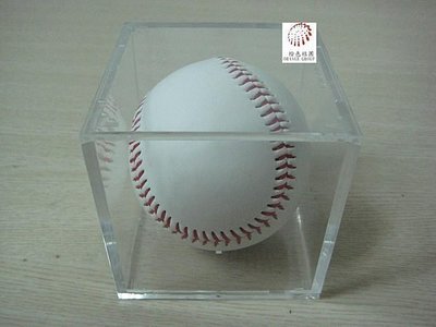 *橙色桔團*台灣製造透明壓克力展示 球框 放置 簽名球 每組120元贈空白簽名球