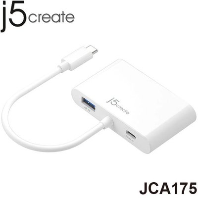 【MR3C】含稅 j5 create JCA175 USB Type-C 外接顯示擴充器 (D-Sub/HDMI 4K)