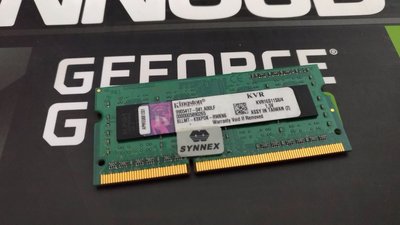 新達3C 金士頓 DDR3-1600 4GB 雙面8顆爾必達顆粒 筆記型電腦規格 相容性佳 穩定性高 售價=300元
