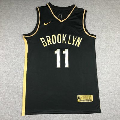 凱里·厄文(Kyrie Irving) NBA布魯克林籃網隊 黑金版 球衣11號