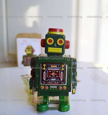 (TOYS-C__0172) 發條玩具 鐵皮玩具 懷舊復古 收藏禮品 創意禮品519機器人