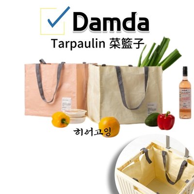 [韓國 DAMDA]✨現✨環保袋 防水袋 手提袋 購物袋 野餐袋 4輪摺疊購物車 2輪摺疊購物車 可用 /韓國發✈️-麥德好服裝包包