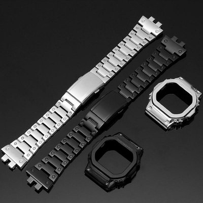 316l 不銹鋼表圈適用於卡西歐 G-Shock GMW-B5000 錶帶 GMW-B5000GD-9A GMW-B50