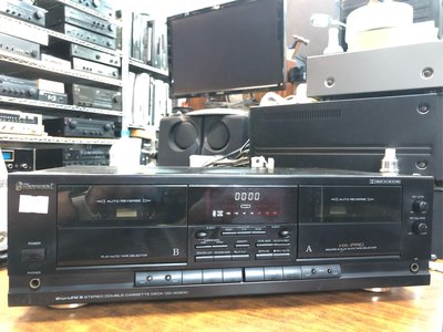 Sherwood DD-4030C 雙卡卡式錄音播放機 錄音帶 錄音卡座