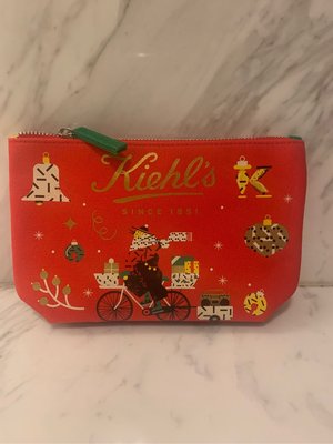 [雅雅的店]Kiehl's 契爾氏 2020聖誕限量化妝包(紅色) *直購價250元*