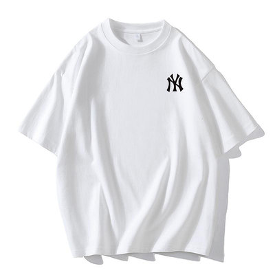 MLB短袖嚴選好貨MLB2023夏季短袖T恤顏色：白色 深灰色 黑色 粉紅色 淺藍色 藏青色 克萊因藍 深藍cp NO50648