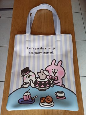 卡娜赫拉的小動物 兔兔 P助 Kanahei's 手提袋 購物袋 環保 (大) 收納 正版