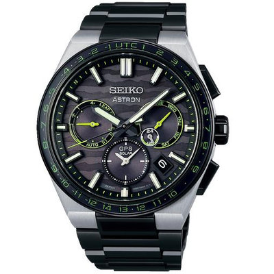 預購 SEIKO ASTRON SBXC139 GPS 電波 太陽能 42.7mm 鈦金屬錶帶 藍寶石鏡面 限量 黑色面盤  男錶 女錶