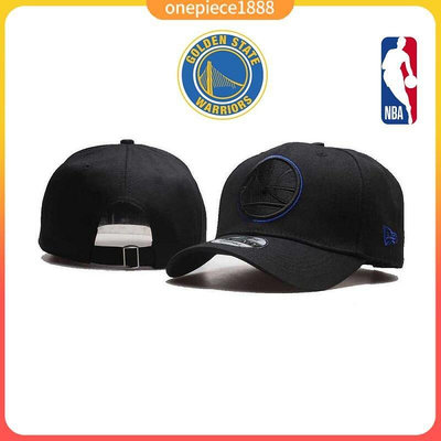 金州勇士 Warriors NBA 籃球帽 黑 刺繡 嘻哈帽 男女通用 彎帽 老帽 防晒帽 遮陽帽 時尚配飾帽子