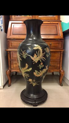 日本漆器大花瓶