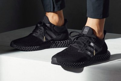 【S.M.P】Adidas ULTRA 4D Triple Black 黑魂 全黑 FY4286